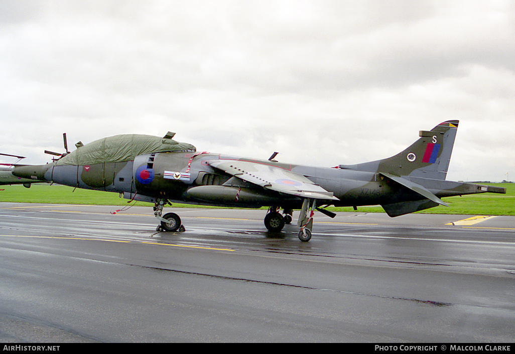 Aircraft Photo of XZ146 | Hawker Siddeley Harrier T4 | UK - Air Force | AirHistory.net #85501