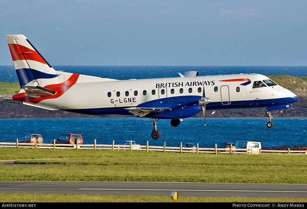 Aircraft Photo of G-LGNE | Saab 340B | British Airways | AirHistory.net #85504