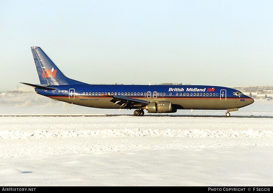 Aircraft Photo of G-SFBH | Boeing 737-46N | British Midland Airways - BMA | AirHistory.net #85507