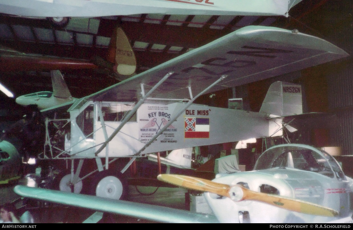 Aircraft Photo of N526N / NR526N | Curtiss 50H Robin J-1 | Key Brothers Flying Service | AirHistory.net #85542