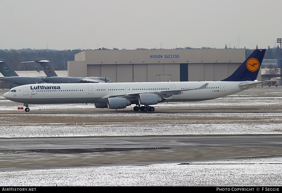 Aircraft Photo of D-AIHE | Airbus A340-642 | Lufthansa | AirHistory.net #85554
