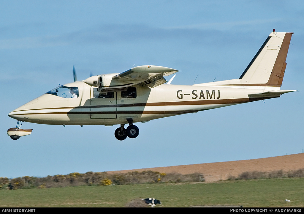 Aircraft Photo of G-SAMJ | Partenavia P-68B Victor | AirHistory.net #85559