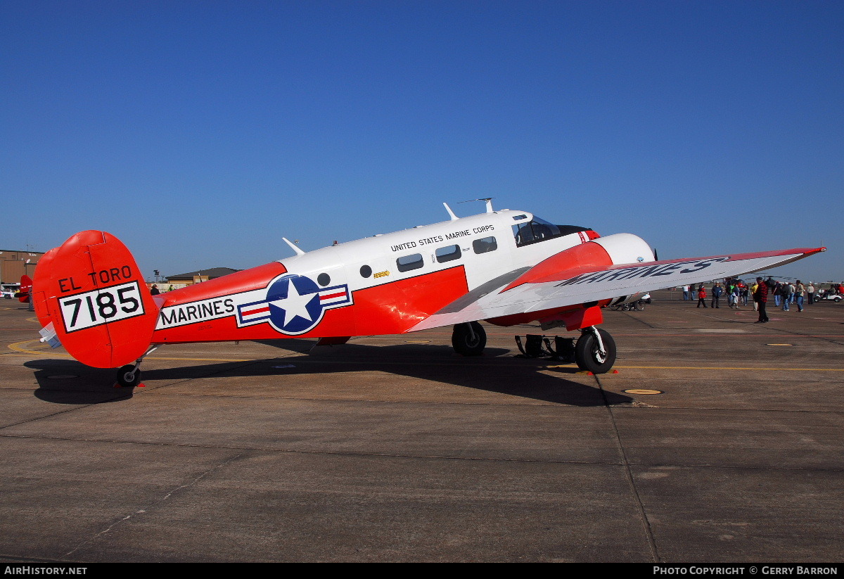 Aircraft Photo of N7185 / 7185 | Beech Expeditor 3NM | USA - Marines | AirHistory.net #85567