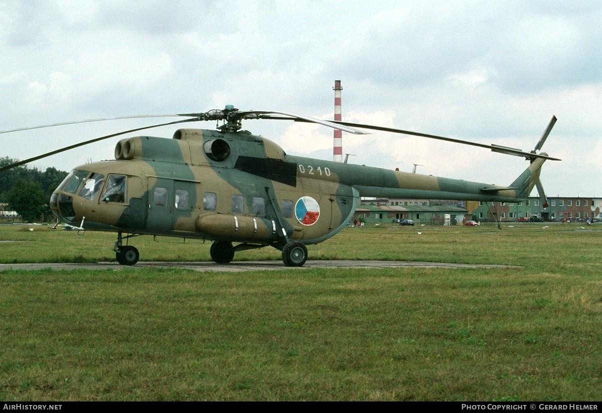 Aircraft Photo of 0210 | Mil Mi-8P | Czechoslovakia - Air Force | AirHistory.net #85569
