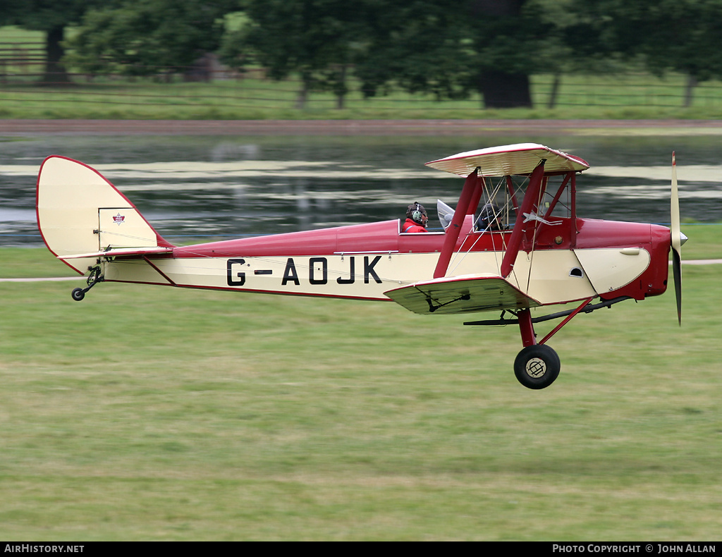 Aircraft Photo of G-AOJK | De Havilland D.H. 82A Tiger Moth II | AirHistory.net #85585