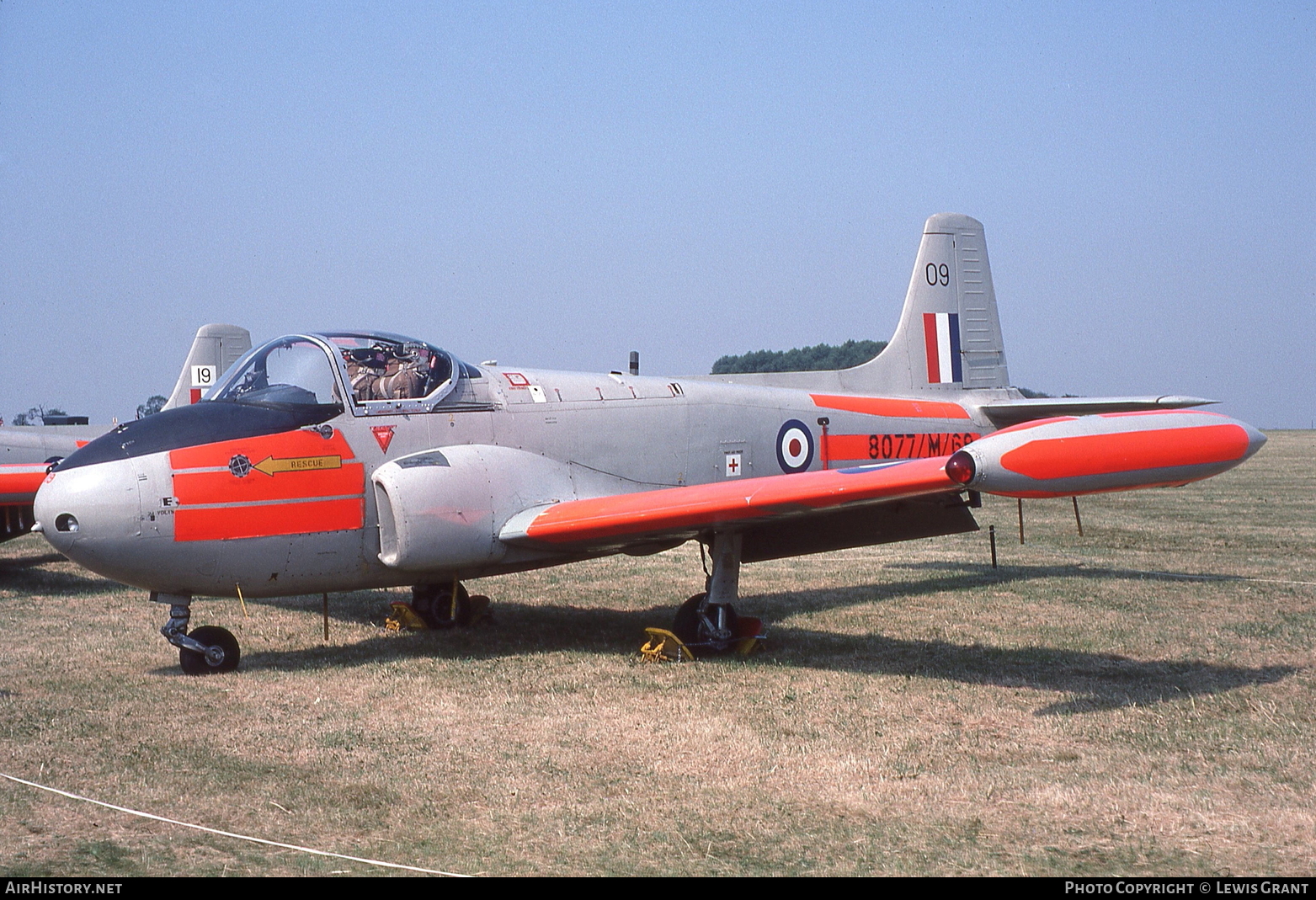 Aircraft Photo of 8077/M/69 / XN594 | Hunting P.84 Jet Provost T3 | UK - Air Force | AirHistory.net #85596