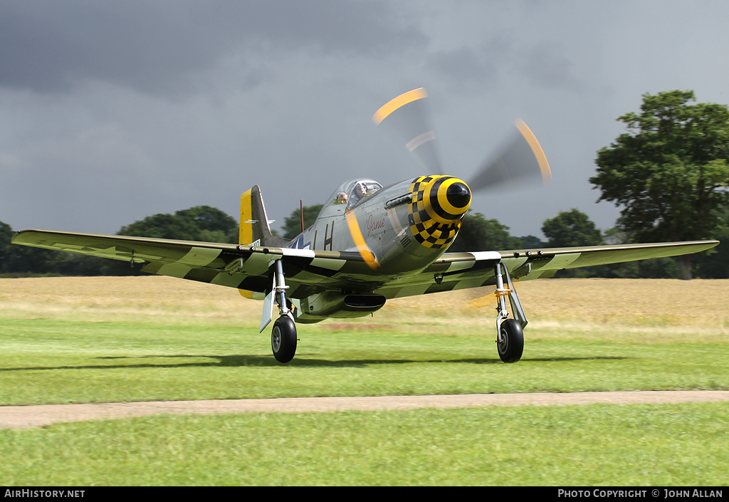 Aircraft Photo of G-MSTG / 414419 | North American P-51D Mustang | USA - Air Force | AirHistory.net #85604