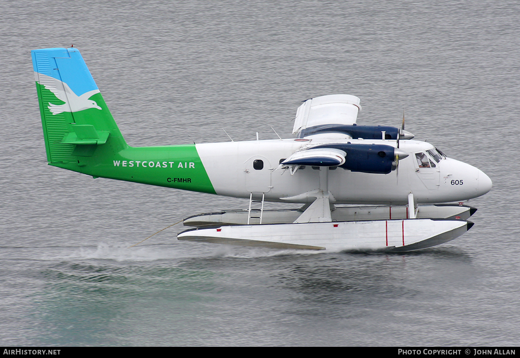 Aircraft Photo of C-FMHR | De Havilland Canada DHC-6-100 Twin Otter | Westcoast Air | AirHistory.net #85613