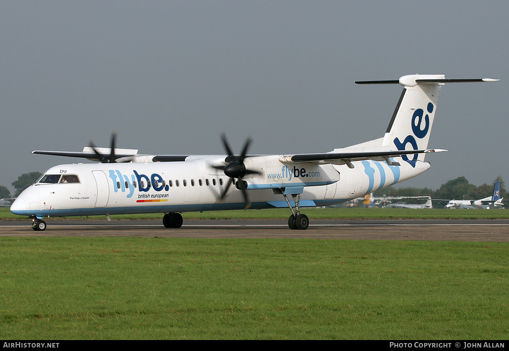 Aircraft Photo of G-JEDU | Bombardier DHC-8-402 Dash 8 | Flybe - British European | AirHistory.net #85630