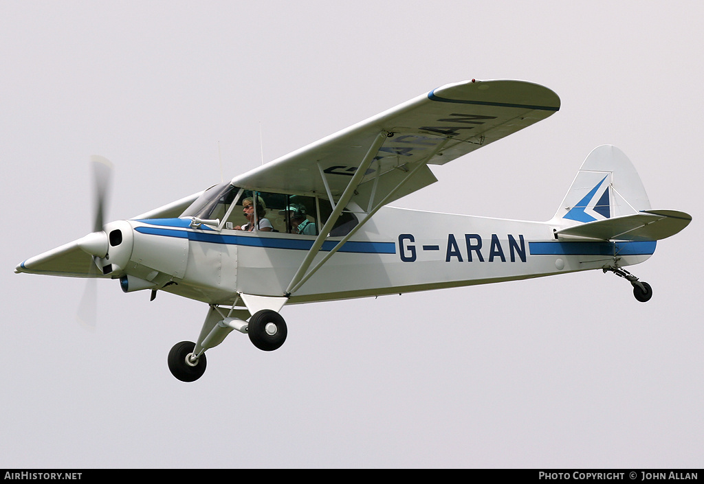 Aircraft Photo of G-ARAN | Piper PA-18-150 Super Cub | AirHistory.net #85634