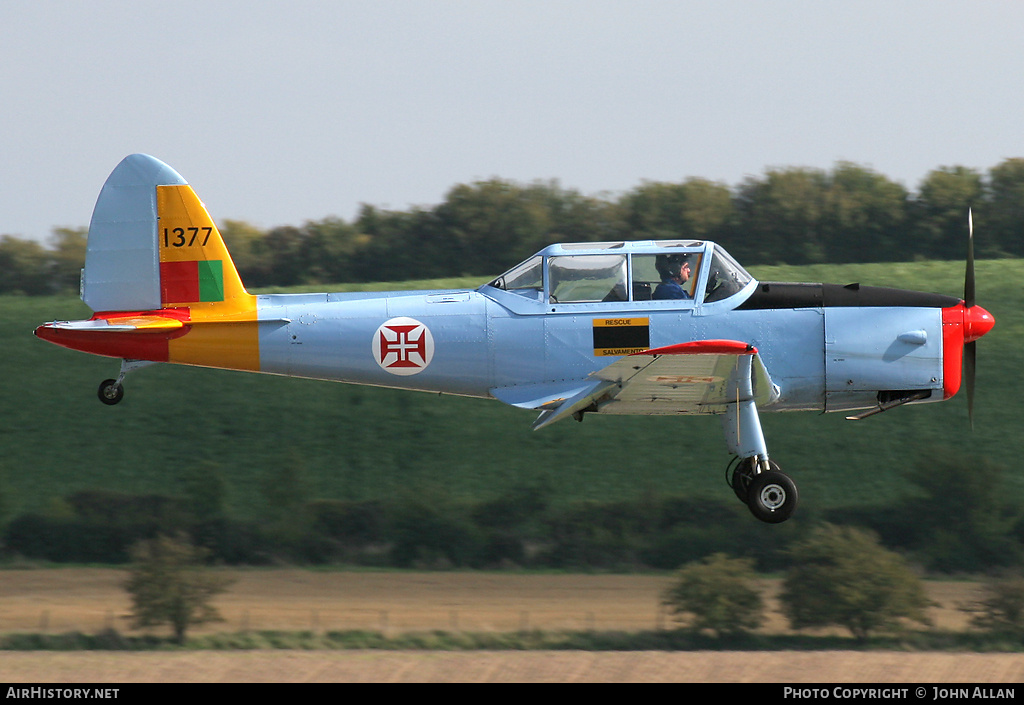 Aircraft Photo of G-BARS / 1377 | De Havilland DHC-1 Chipmunk Mk22 | Portugal - Air Force | AirHistory.net #85637