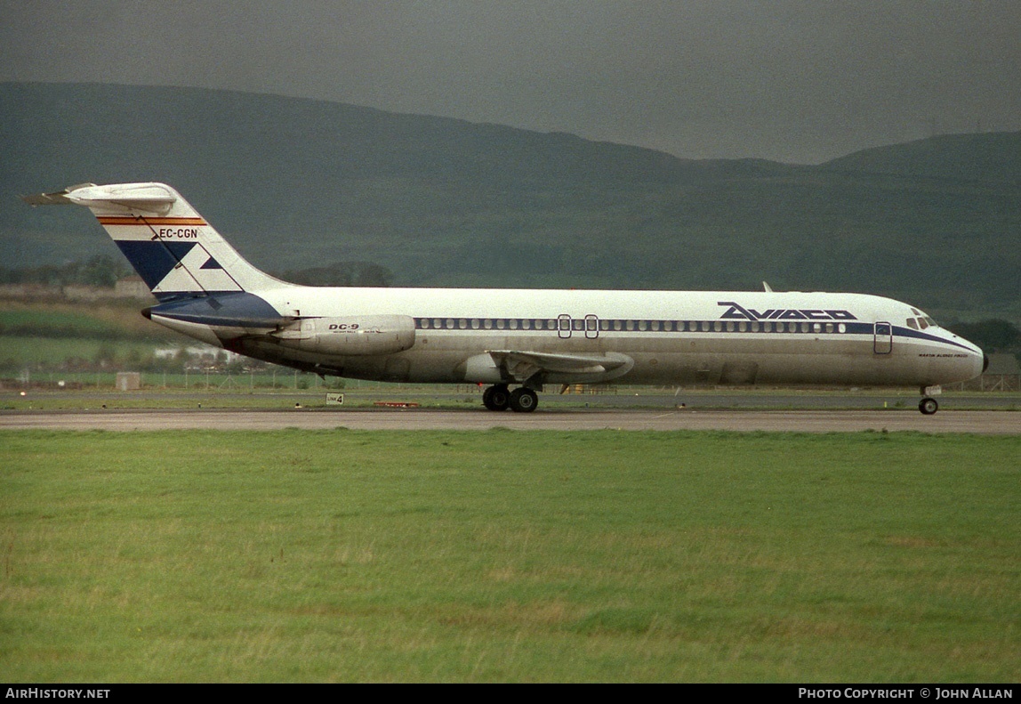 Aircraft Photo of EC-CGN | McDonnell Douglas DC-9-32 | Aviaco | AirHistory.net #85641
