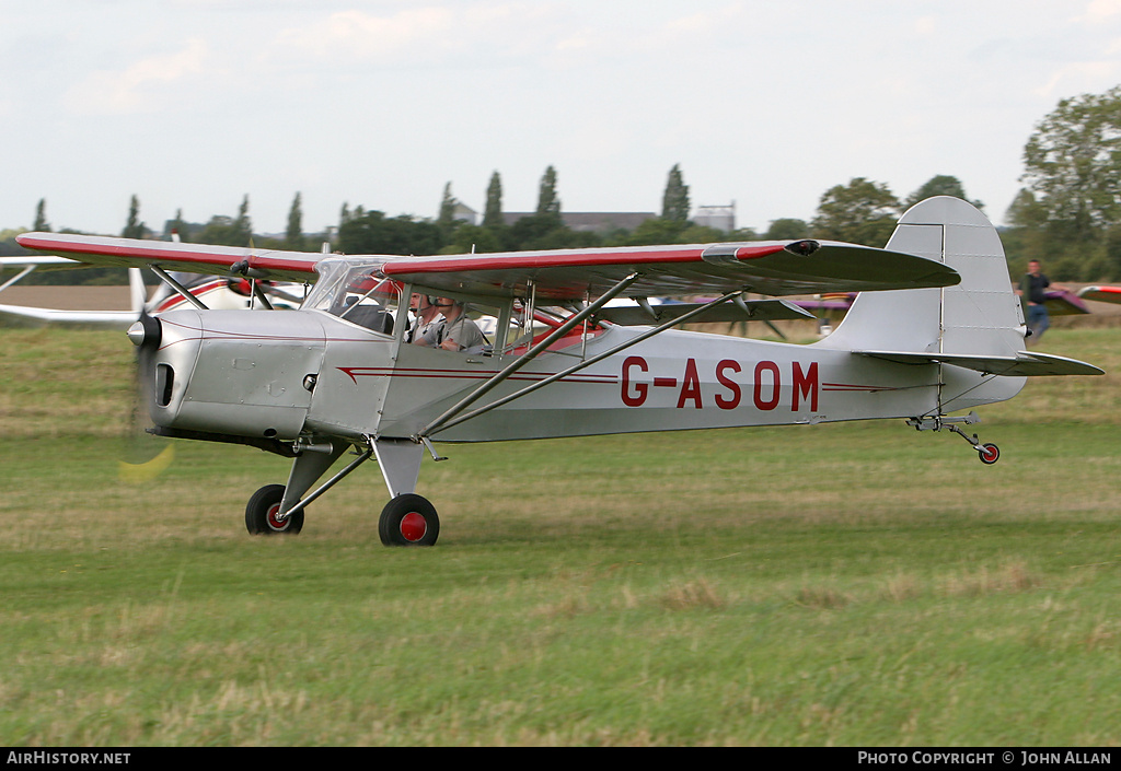 Aircraft Photo of G-ASOM | Beagle A-61 Terrier 2 | AirHistory.net #85648