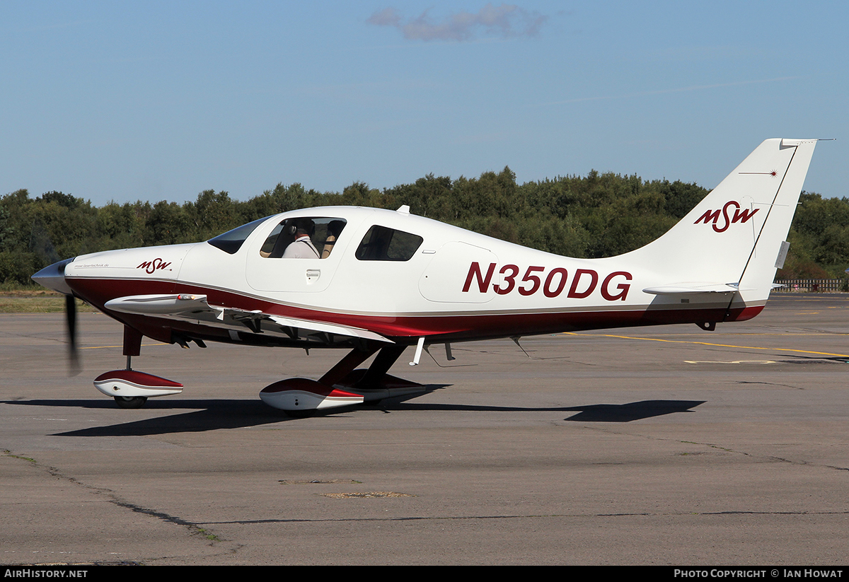 Aircraft Photo of N350DG | Lancair LC-42-550FG Columbia 350 | MSW Lasertechnik | AirHistory.net #85659