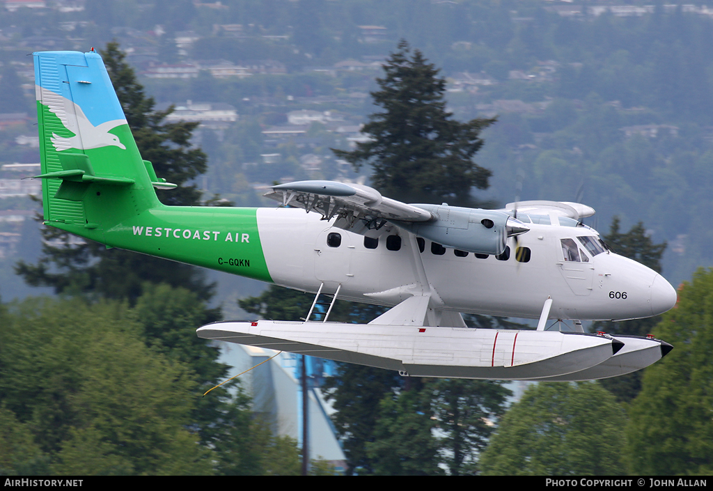 Aircraft Photo of C-GQKN | De Havilland Canada DHC-6-200 Twin Otter | Westcoast Air | AirHistory.net #85660