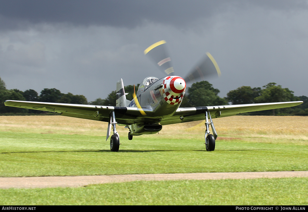 Aircraft Photo of G-MRLL / 413521 | North American P-51D Mustang | USA - Air Force | AirHistory.net #85662