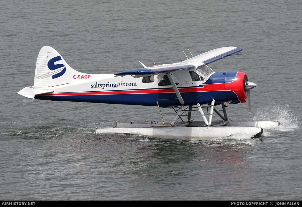 Aircraft Photo of C-FAOP | De Havilland Canada DHC-2 Beaver Mk1 | Saltspring Air | AirHistory.net #85679