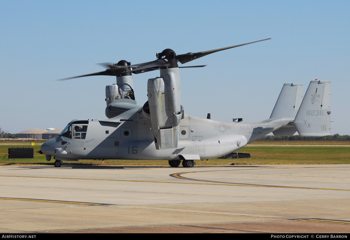 Aircraft Photo of 168236 | Bell-Boeing MV-22B Osprey | USA - Marines | AirHistory.net #85680