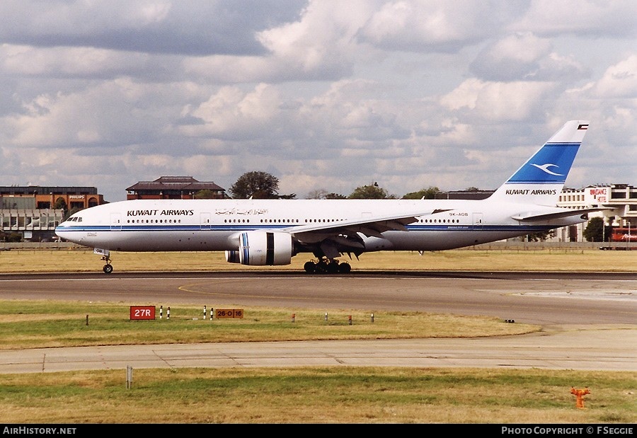 Aircraft Photo of 9K-AOB | Boeing 777-269/ER | Kuwait Airways | AirHistory.net #85688
