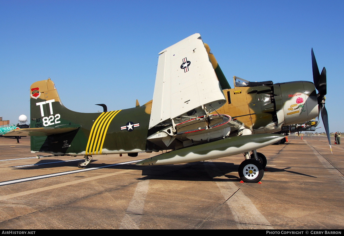 Aircraft Photo of N91945 / 126882 | Douglas A-1D Skyraider (AD-4NA) | USA - Air Force | AirHistory.net #85697