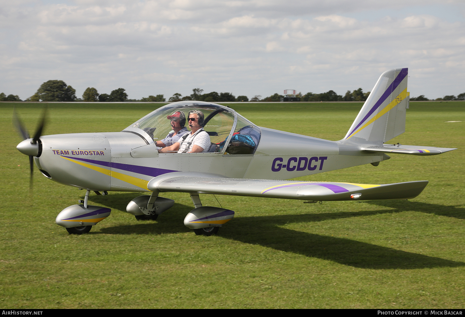 Aircraft Photo of G-CDCT | Cosmik EV-97 TeamEurostar UK | AirHistory.net #85705