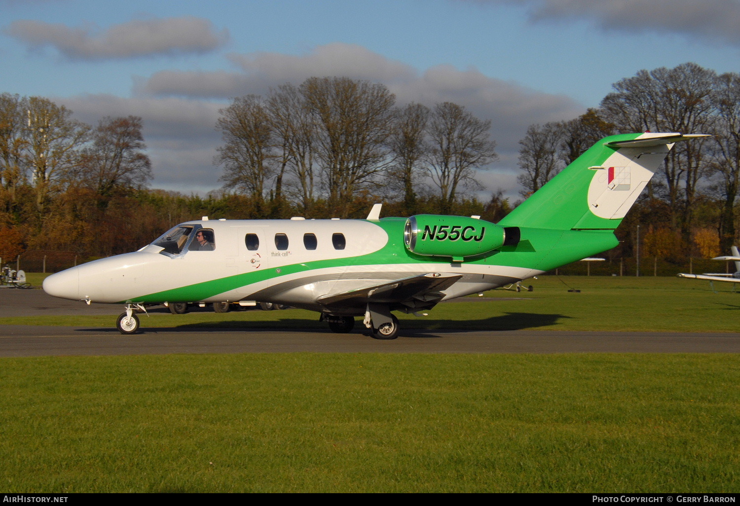 Aircraft Photo of N55CJ | Cessna 525 CitationJet | AirHistory.net #85713