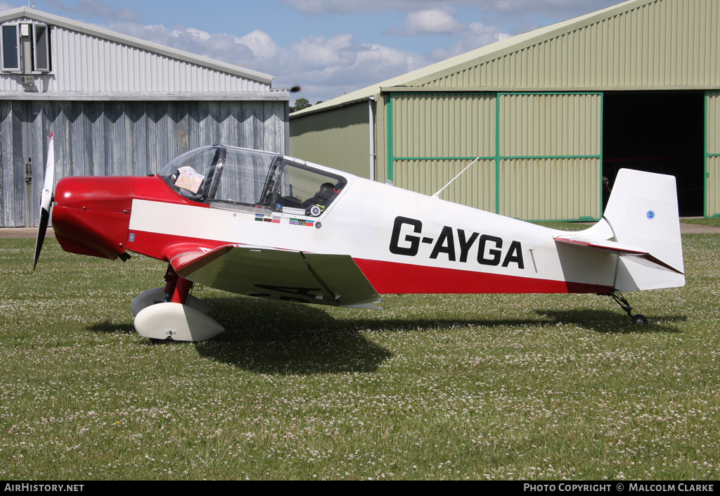 Aircraft Photo of G-AYGA | SAN Jodel D-117 | AirHistory.net #85721