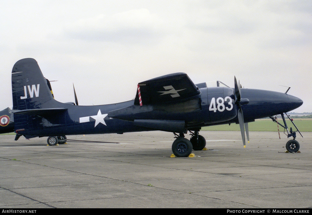 Aircraft Photo of N6178C / 80483 | Grumman F7F-3P Tigercat | USA - Air Force | AirHistory.net #85724