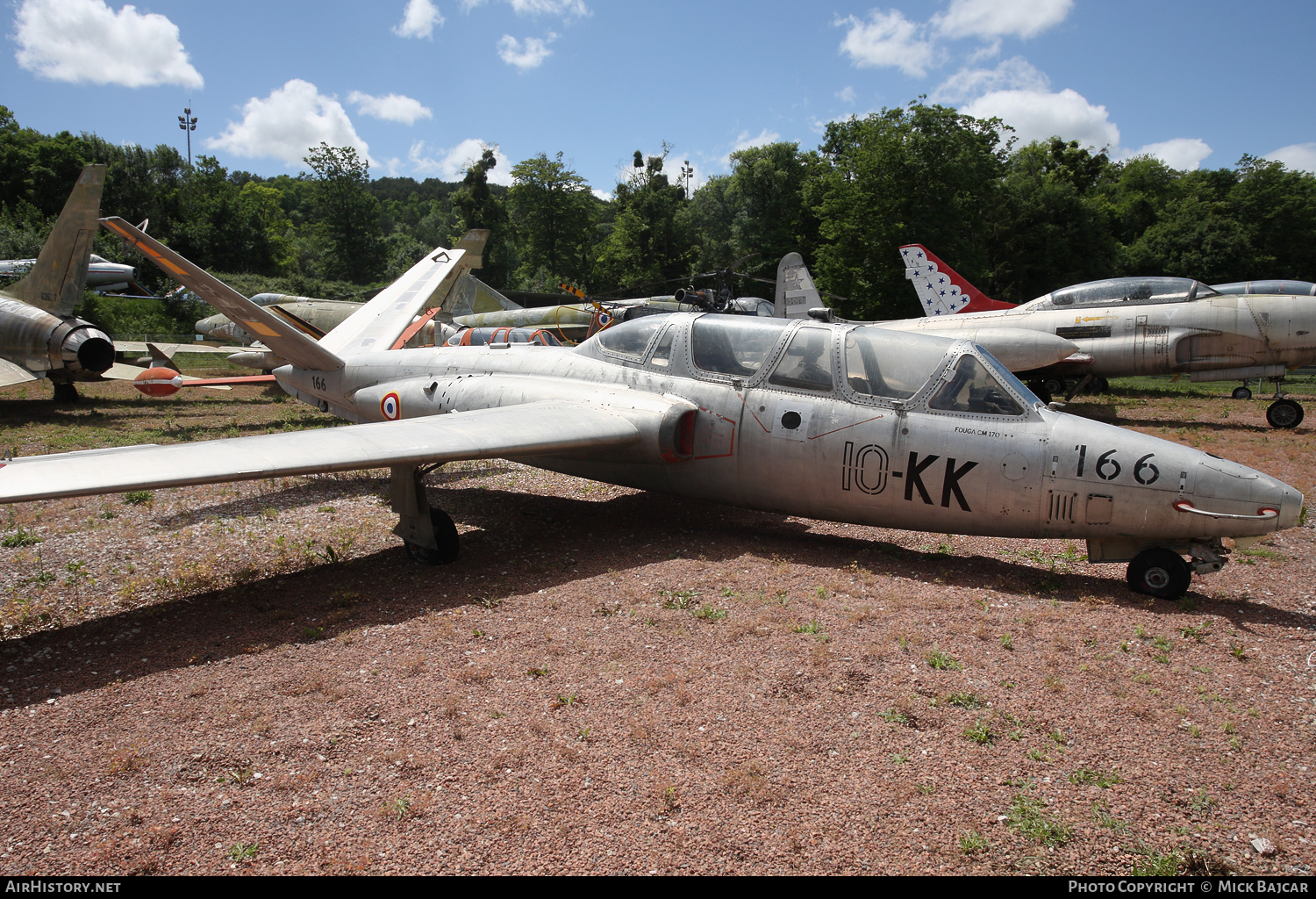 Aircraft Photo of 166 | Fouga CM-170R Magister | France - Air Force | AirHistory.net #85751