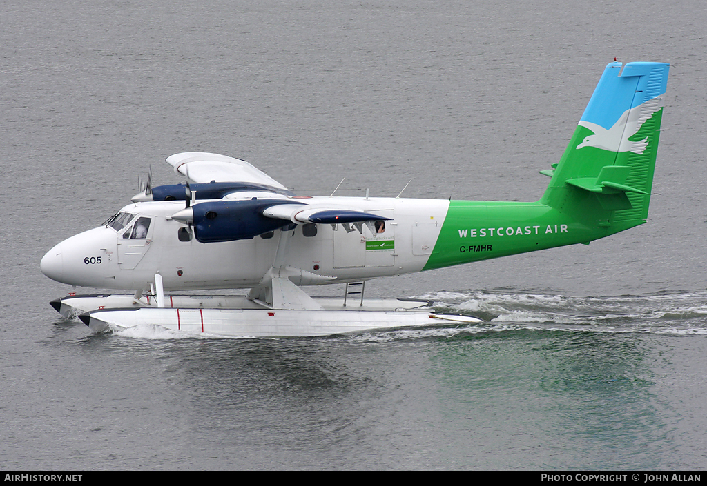 Aircraft Photo of C-FMHR | De Havilland Canada DHC-6-100 Twin Otter | Westcoast Air | AirHistory.net #85752