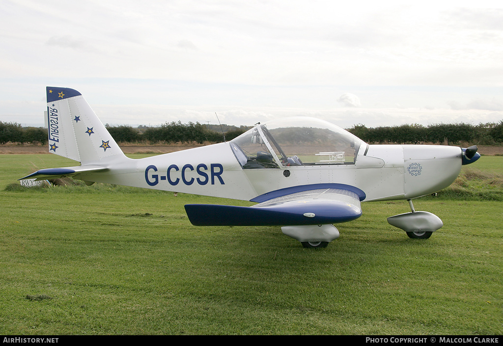 Aircraft Photo of G-CCSR | Evektor-Aerotechnik EV-97A Eurostar | AirHistory.net #85780