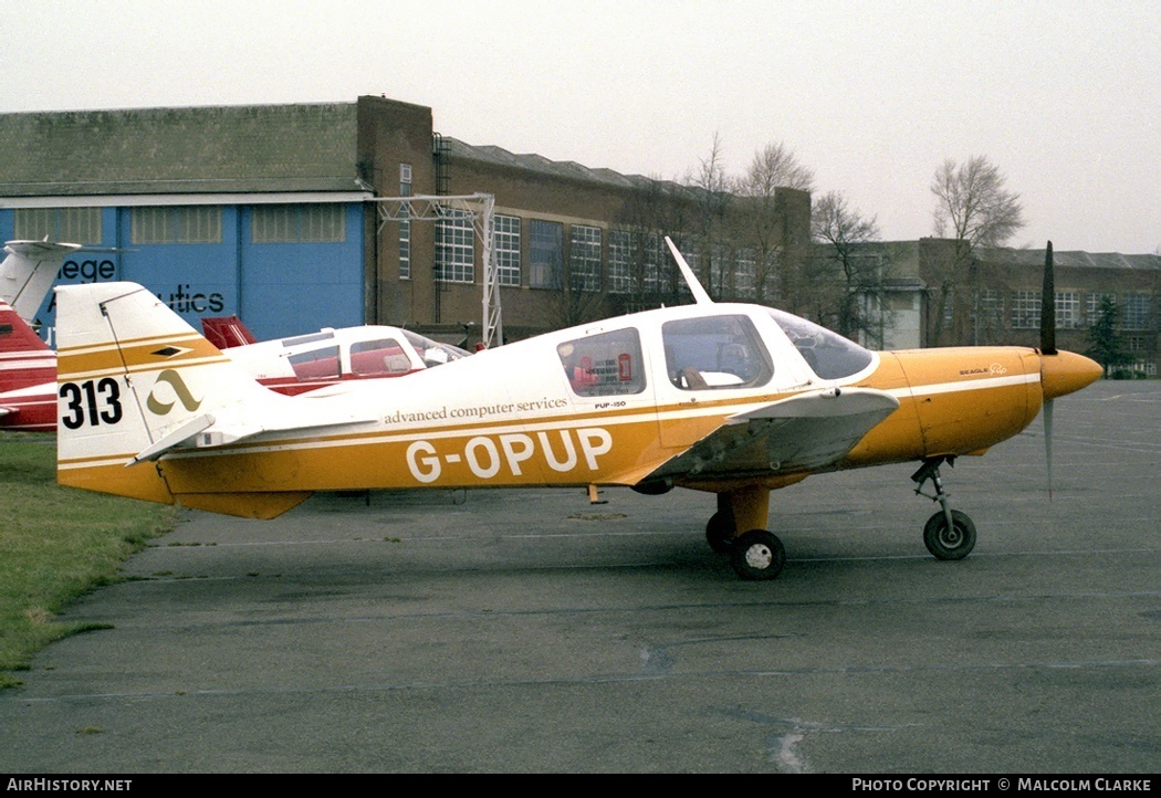 Aircraft Photo of G-OPUP | Beagle B-121 Pup Series 2 | Advanced Computer Services | AirHistory.net #85791