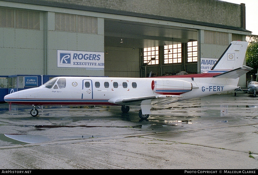 Aircraft Photo of G-FERY | Cessna 550 Citation II | Moseley Group | AirHistory.net #85798