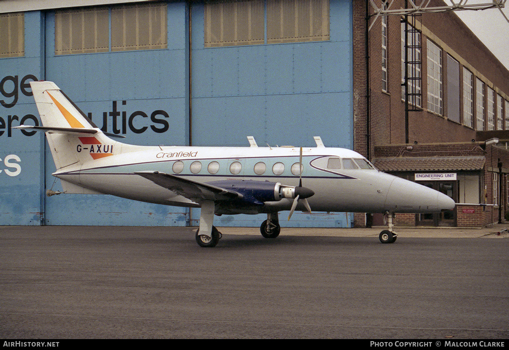 Aircraft Photo of G-AXUI | Handley Page HP-137 Jetstream 31 | Cranfield College of Aeronautics | AirHistory.net #85800