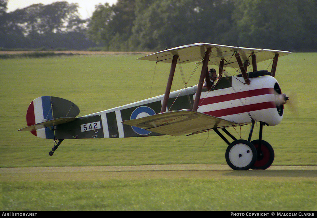 Aircraft Photo of G-BPOB / 542 | Sopwith Camel (replica) | UK - Air Force | AirHistory.net #85811