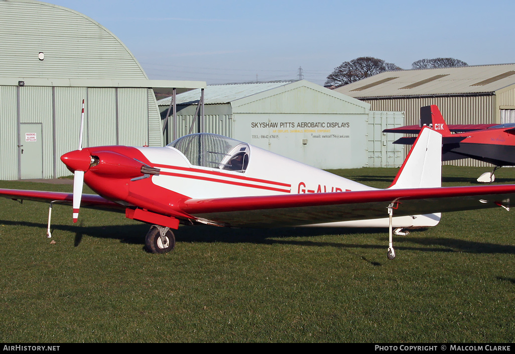 Aircraft Photo of G-AWBJ | Sportavia-Pützer Fournier RF-14D | AirHistory.net #85818