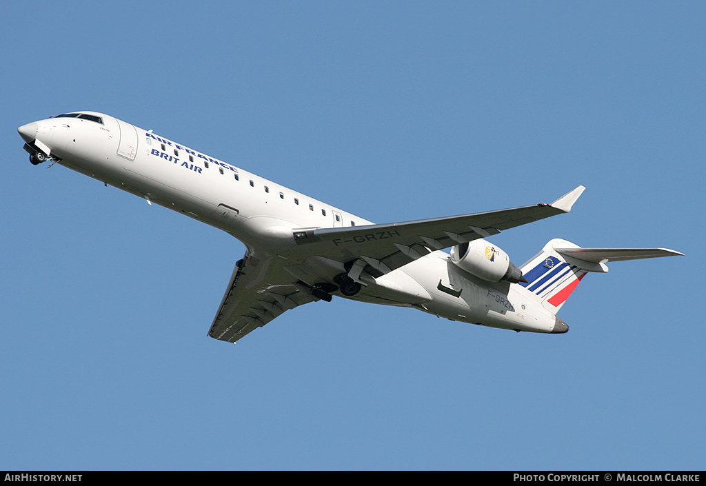 Aircraft Photo of F-GRZH | Bombardier CRJ-702 (CL-600-2C10) | Air France | AirHistory.net #85821