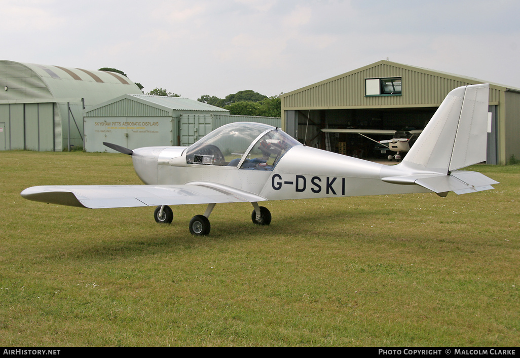 Aircraft Photo of G-DSKI | Evektor-Aerotechnik EV-97 Eurostar | AirHistory.net #85831