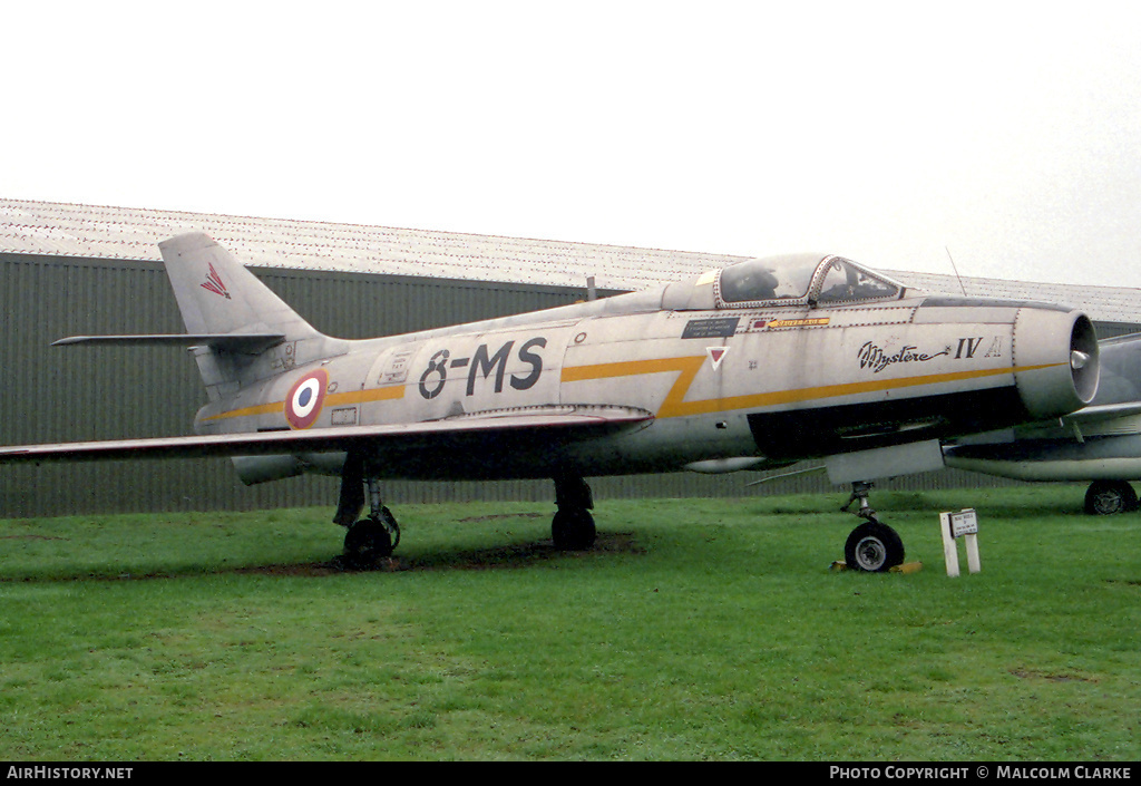 Aircraft Photo of 83 | Dassault MD-454 Mystere IV A | France - Air Force | AirHistory.net #85837