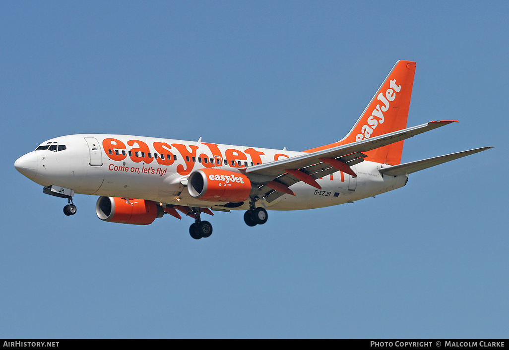 Aircraft Photo of G-EZJR | Boeing 737-73V | EasyJet | AirHistory.net #85846