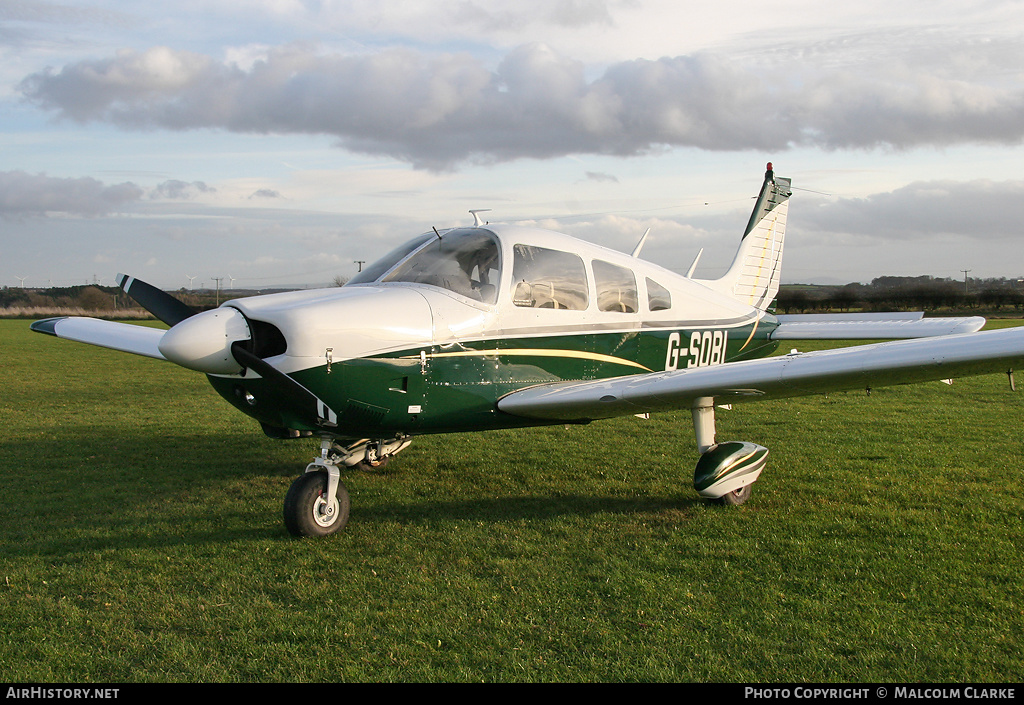 Aircraft Photo of G-SOBI | Piper PA-28-181 Cherokee Archer II | AirHistory.net #85851