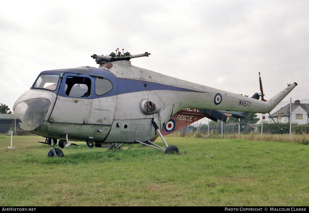 Aircraft Photo of WA577 | Bristol 171 Sycamore 3 | UK - Air Force | AirHistory.net #85873