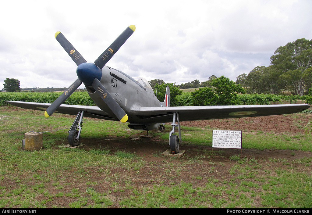 Aircraft Photo of A68-150 | Commonwealth CA-18 Mustang 23 (P-51D) (replica) | Australia - Air Force | AirHistory.net #85876