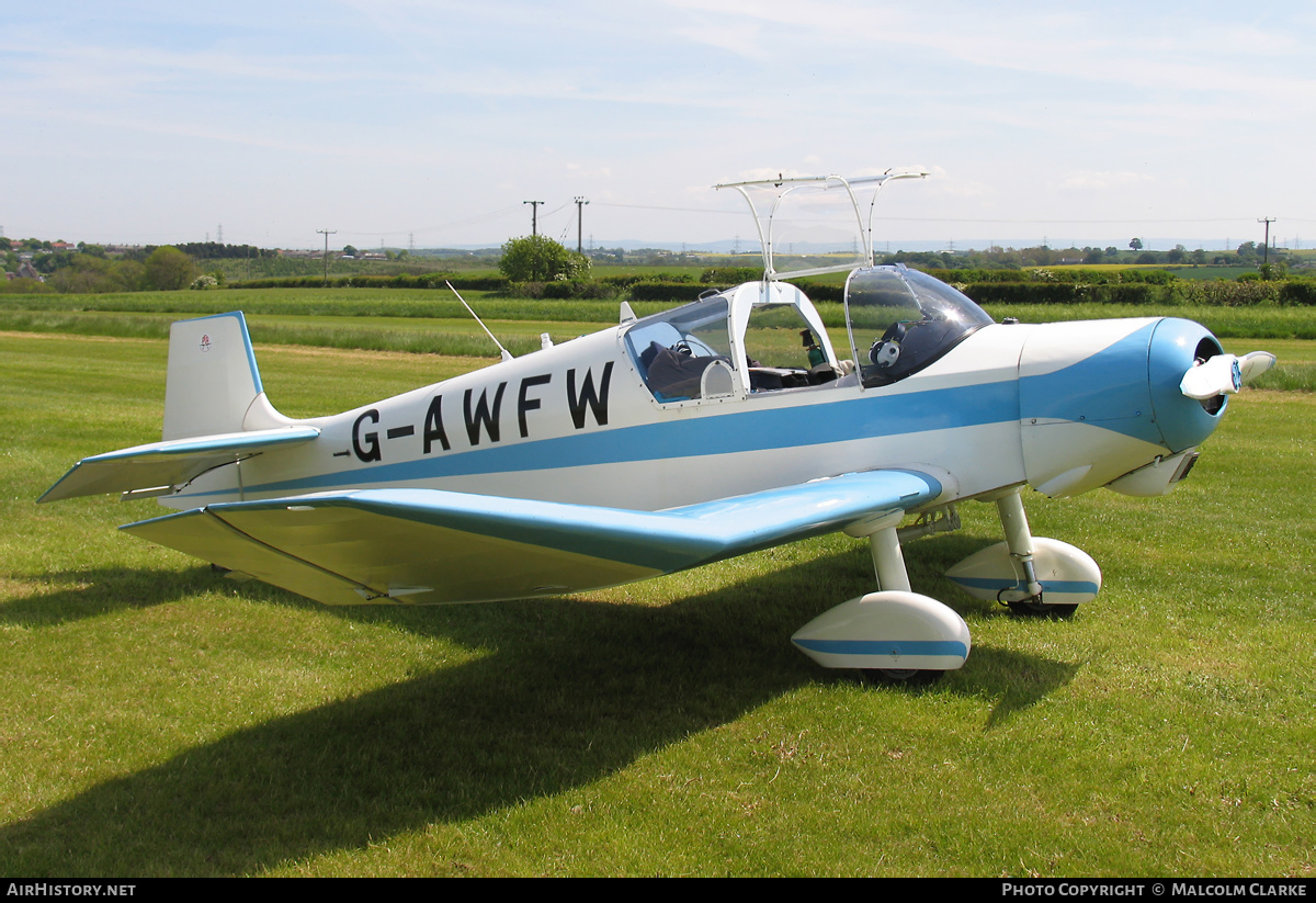 Aircraft Photo of G-AWFW | SAN Jodel D-117 | AirHistory.net #85880