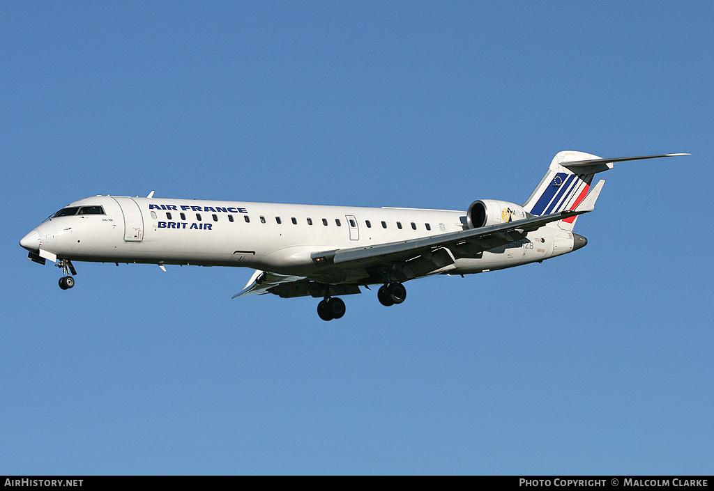 Aircraft Photo of F-GRZB | Bombardier CRJ-702 (CL-600-2C10) | Air France | AirHistory.net #85883
