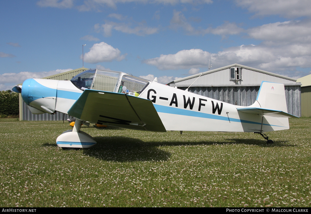 Aircraft Photo of G-AWFW | SAN Jodel D-117 | AirHistory.net #85886