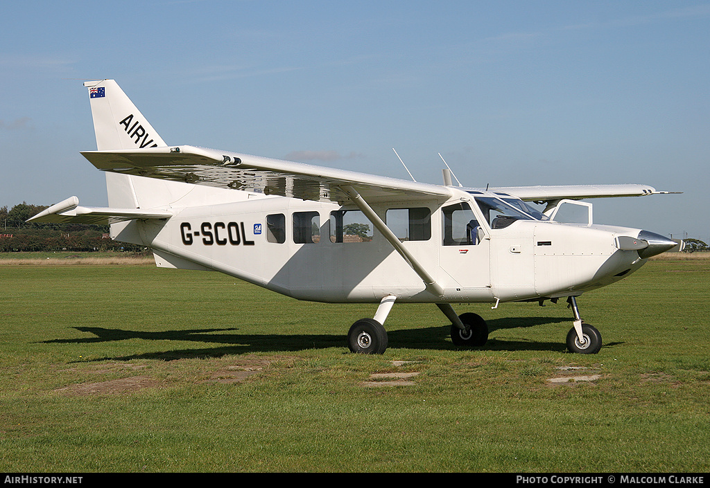 Aircraft Photo of G-SCOL | Gippsland GA8 Airvan | AirHistory.net #85894