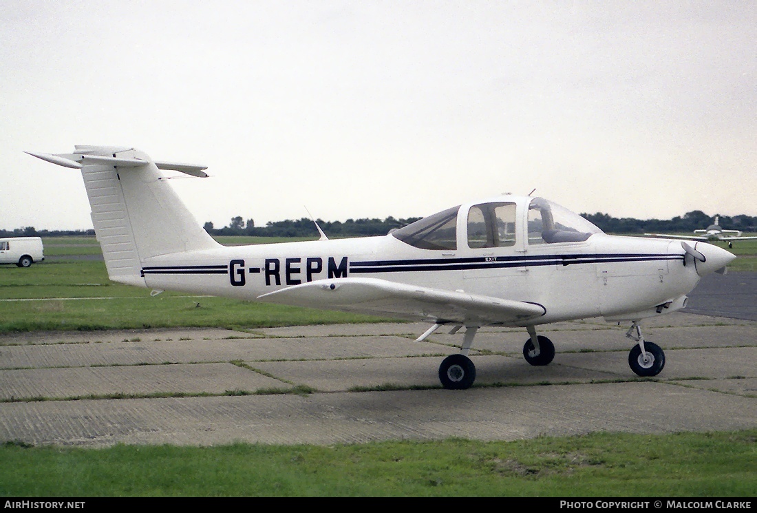 Aircraft Photo of G-REPM | Piper PA-38-112 Tomahawk | Nultree | AirHistory.net #85923