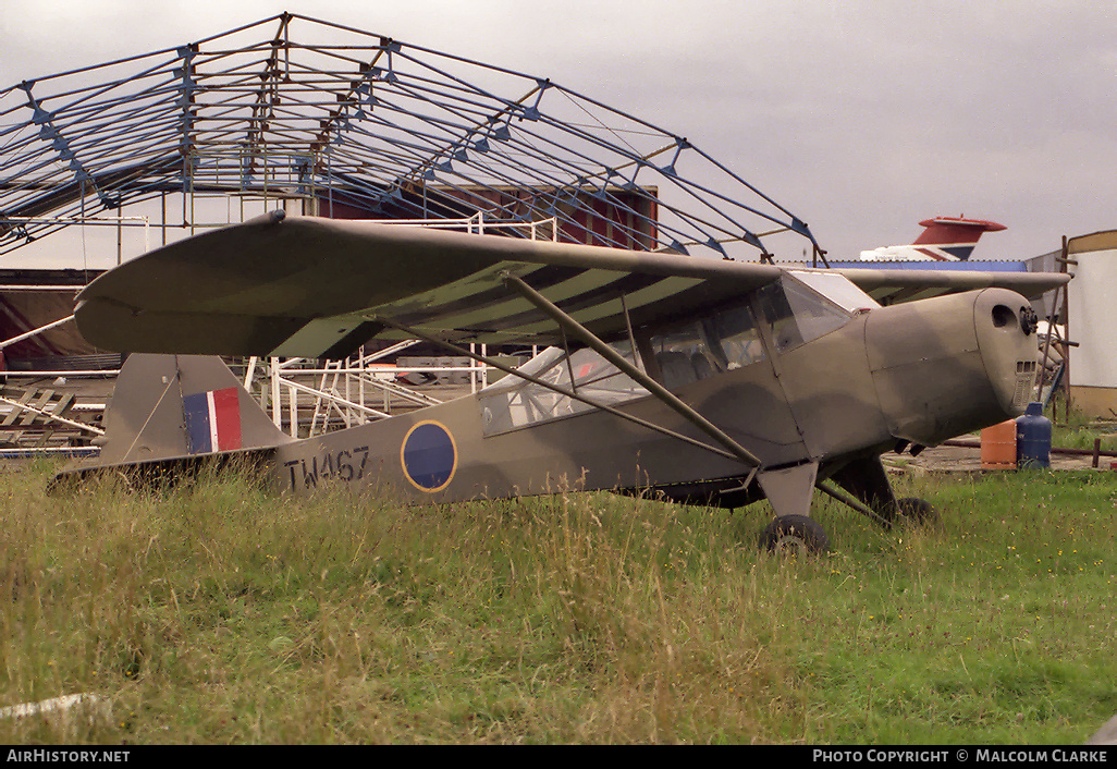Aircraft Photo of G-ANIE / TW467 | Taylorcraft J Auster Mk5 | UK - Air Force | AirHistory.net #85933