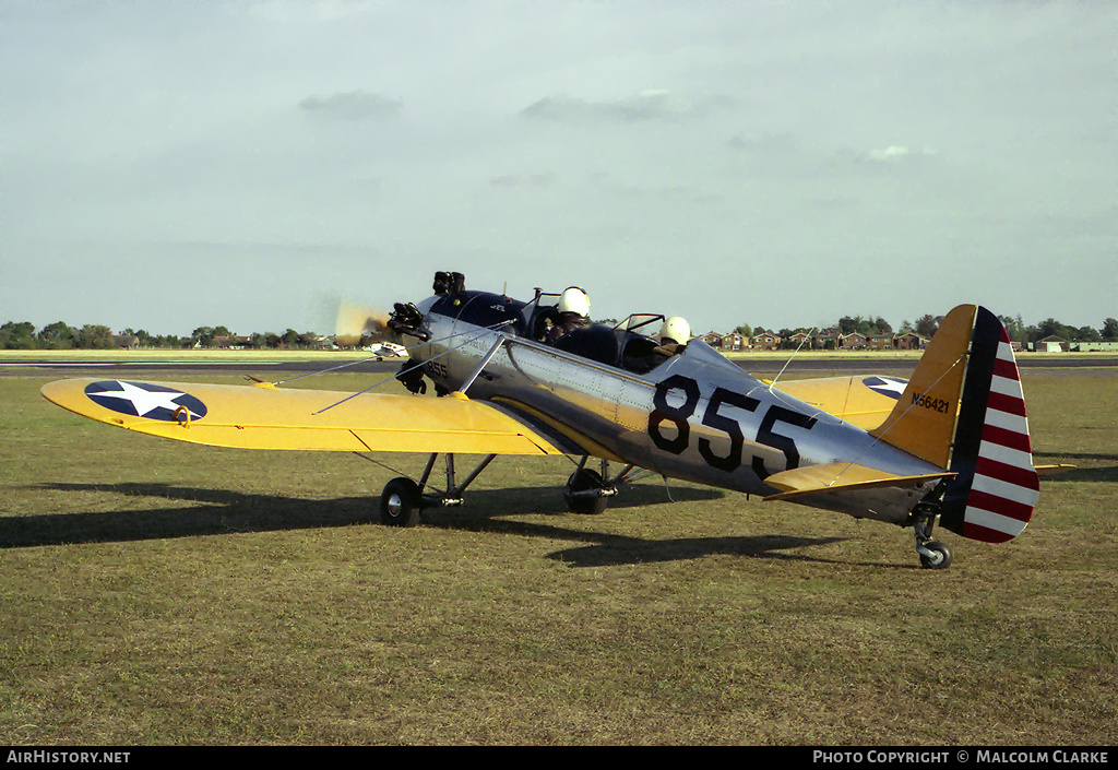 Aircraft Photo of N56421 / 855 | Ryan PT-22C Recruit (ST3KR) | USA - Air Force | AirHistory.net #85941
